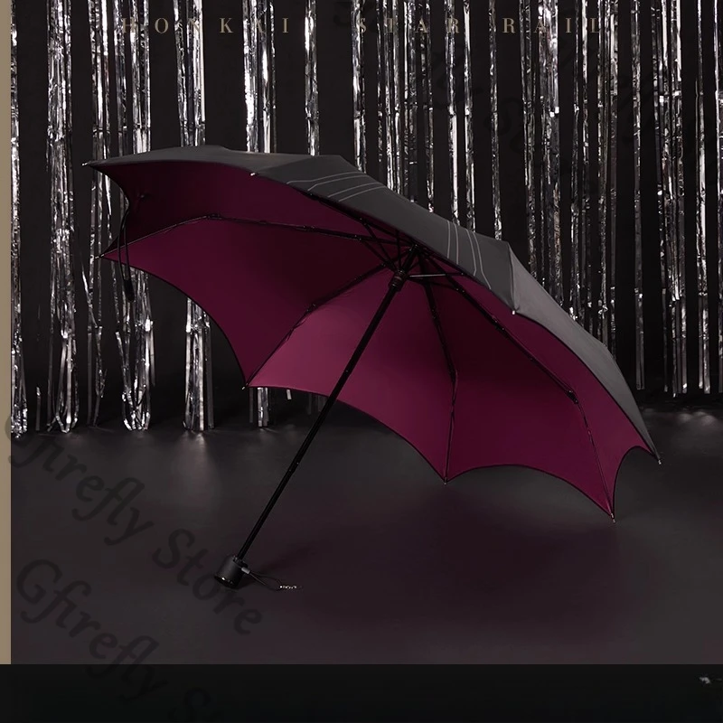 

Honkai: Star Rail Kafka Theme Impression Dual-purpose Sunshade Folding Umbrella Official Genuine Cosplay Brolly Bumbershoot