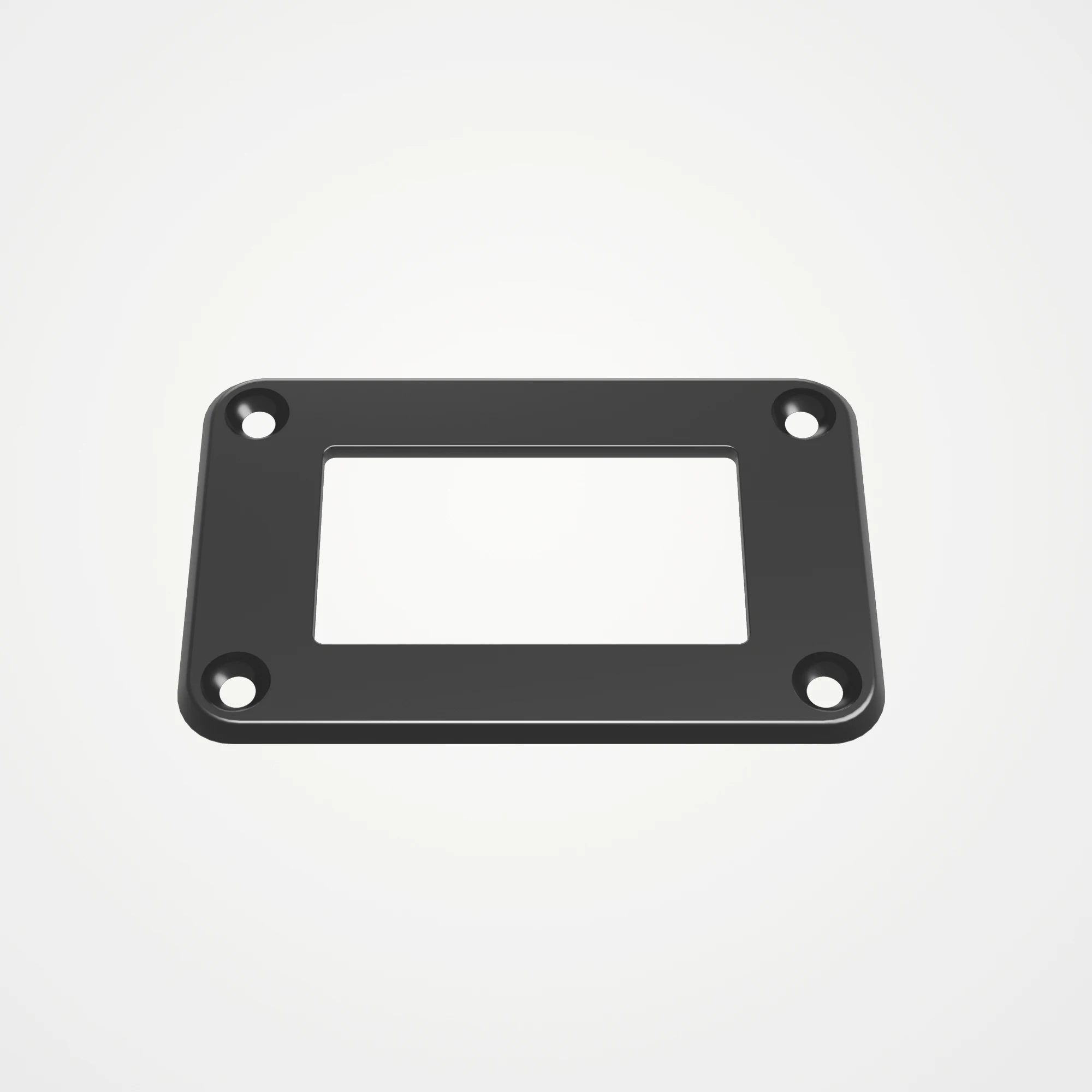 1/2 Gang Zinc Alloy Plate Black/Silver Flush Mount Panel Rocker Switch Panel for ARB Car Boat Camper Rocker Switch Housing Parts