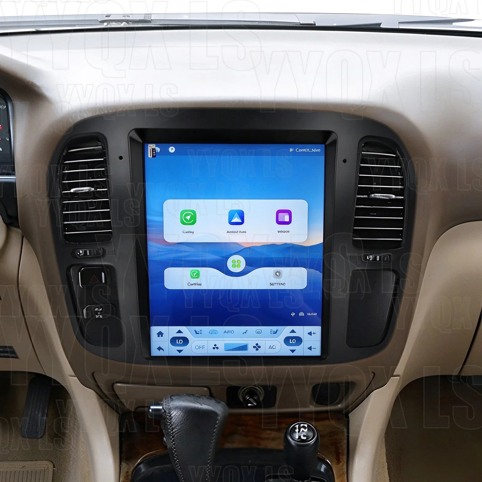 12.1inch Radio Android Screen For Toyota Land Cruiser 1999 2002 LC100 CarPlay GPS Stereo Car Multimedia Video Player Navigation