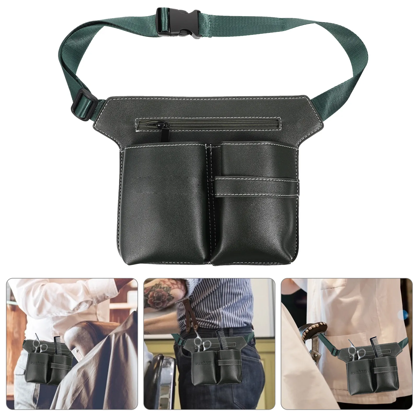 

Поясная сумка-органайзер для парикмахерских инструментов: компактный чехол для ножниц, портативный держатель для парикмахера