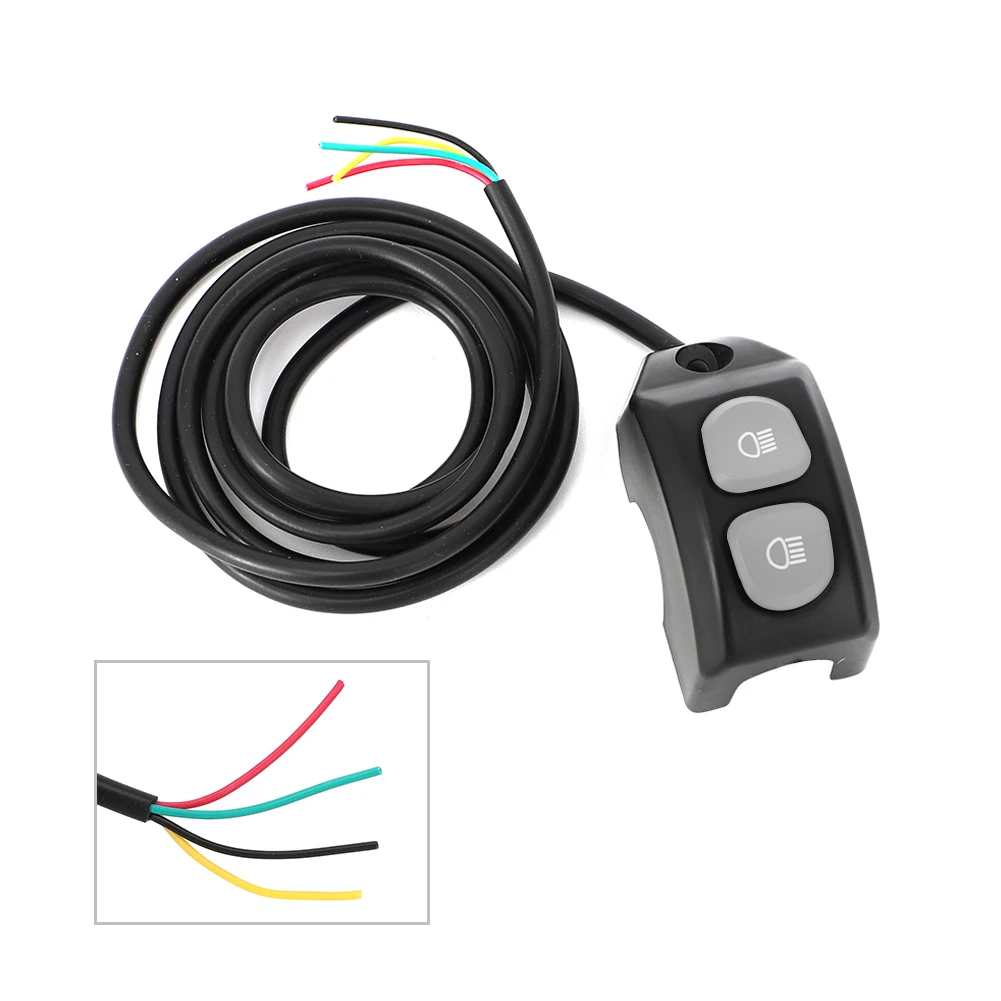 For BMW R1200GS R 1200 GS R1250GS F850GS F750GS Motorcycle Handle Fog Light Switch Control Smart Relay Black Gray ABS Fog Lights