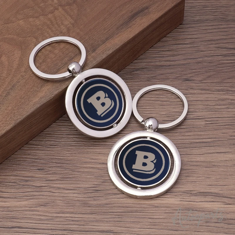 

3D Car Styling Metal Key Ring Keychain For Brabus Smart W204 W205 GLC G63 G65 W463 G500 G350 CLA W464 Creative Keychain Pendant