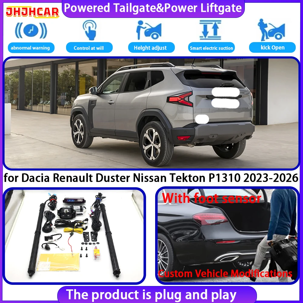 for Dacia Renault Duster Nissan Tekton P1310 2023-2026 Smart Automatic Electric Powered Tailgate Power Liftgate Tailgate System