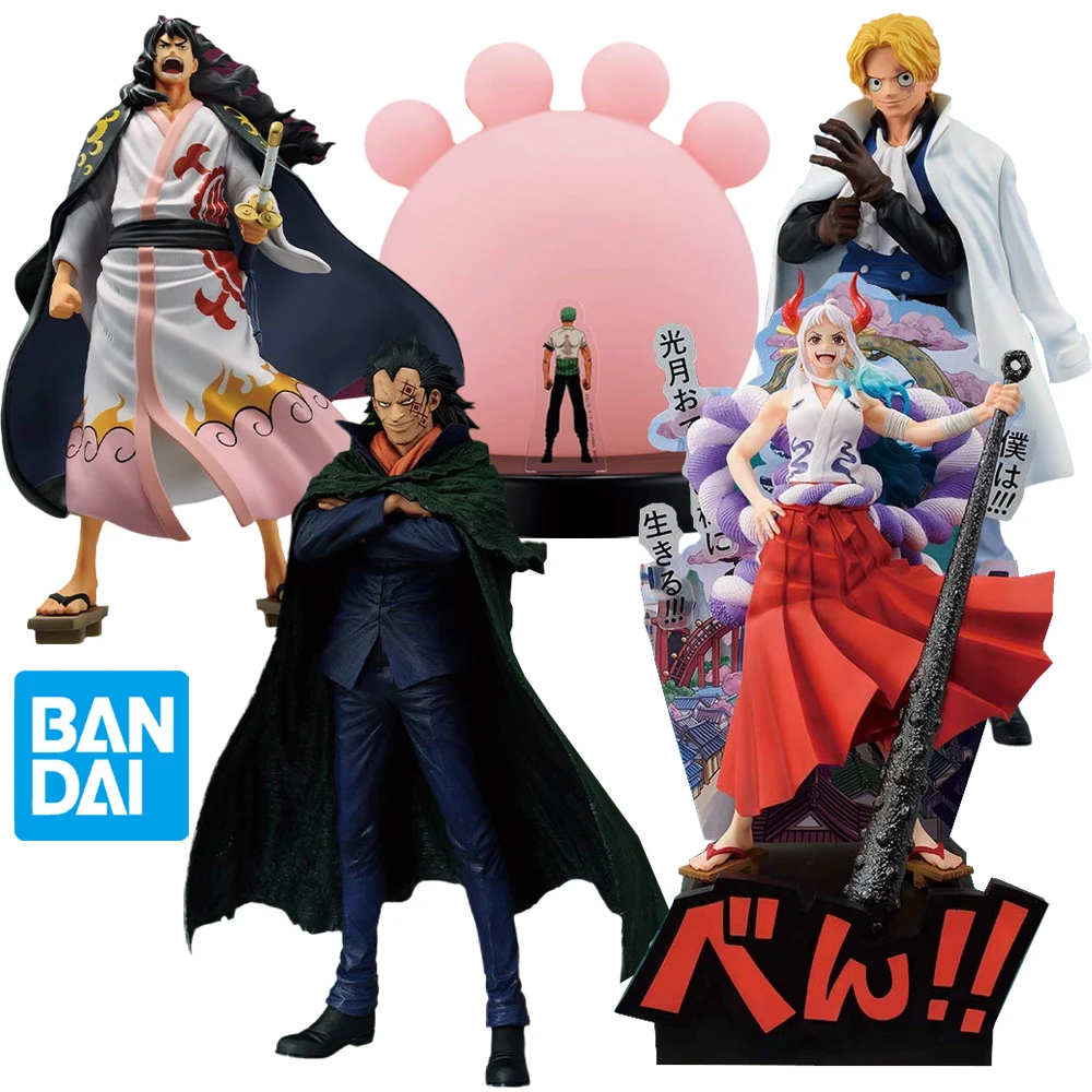 Bandai One Piece Monkey D Dragon Sabo Koala Roronoa Zoro Yamato Momonosuke Ichiban KUJI Last Anime Action Figures Toy Model Gift