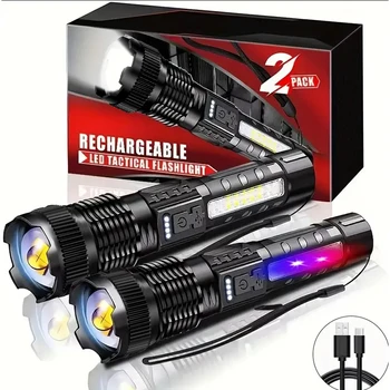 High-Power Rechargeable LED Flashlight 1