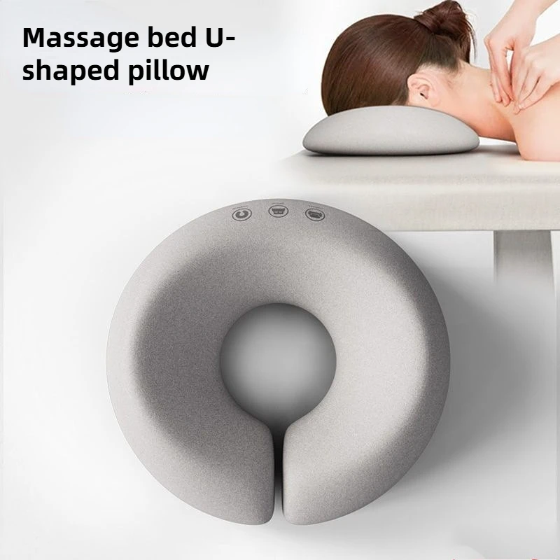 Soft Massage Face Relax Memory Foam Relax Head Cradle Headrest Beauty Salon Face Cushion for SPA U Shape Pad Women