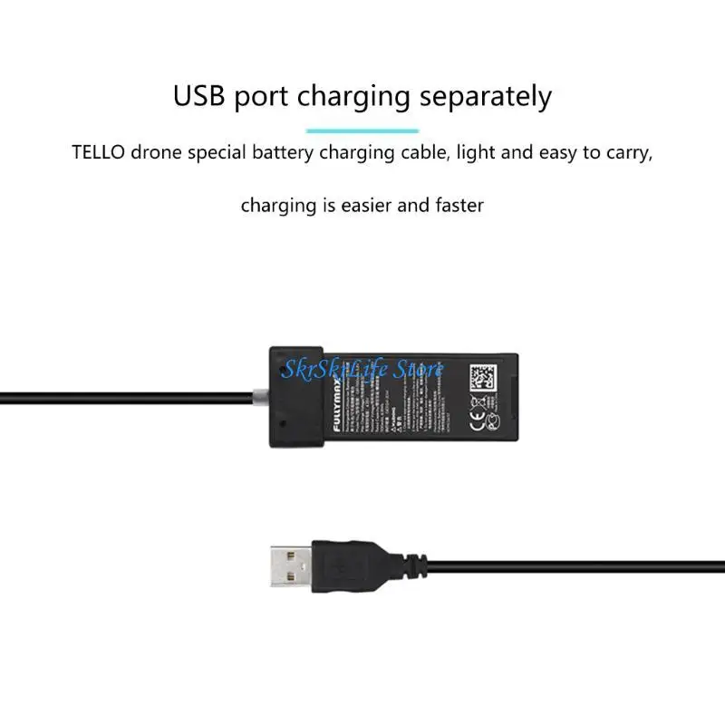 

E65E USB Cable Lline Power Charging Connection Port for TELLO Battery