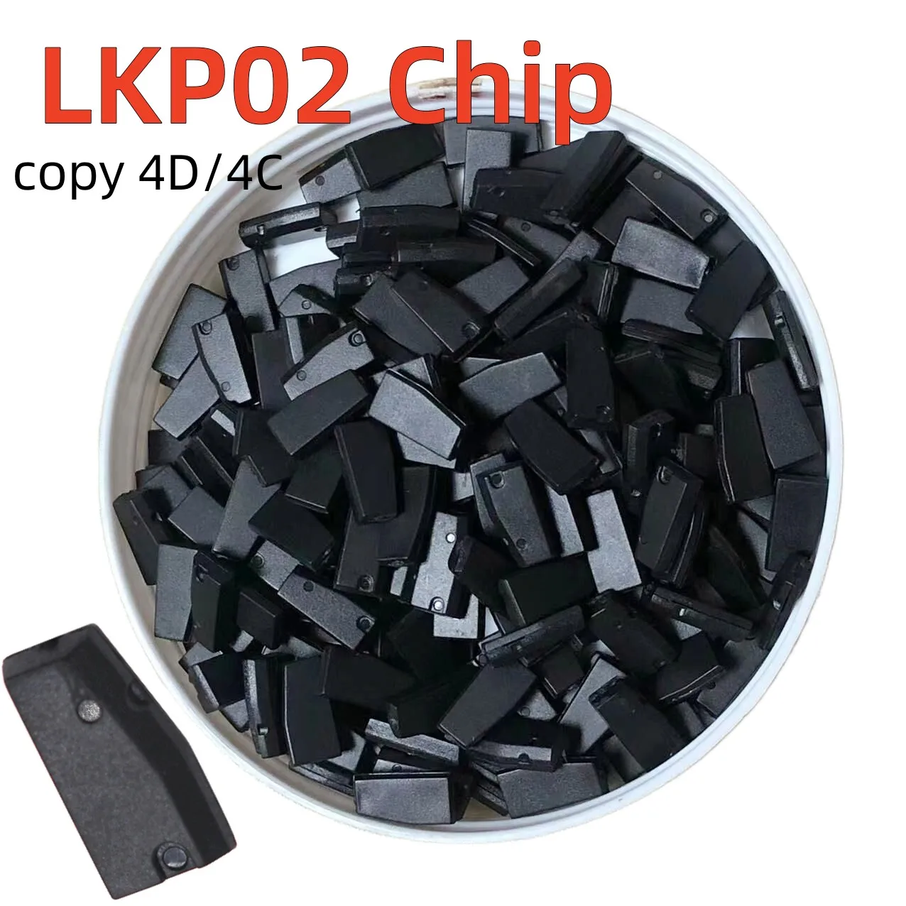 

10pcs original LKP02 LKP-02 transponder chip can clone 4C/4D/G chip LKP-03 copy ID46 chip via Tango&KD-X2