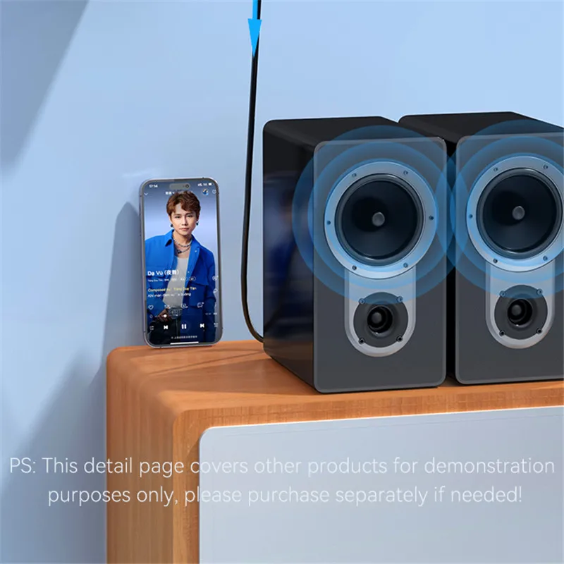 Multi-Function Bluetooth 5.3 Adapter Wireless Audio Receiver Transmitter Bluetooth Support Singing And Charging TFcard Function