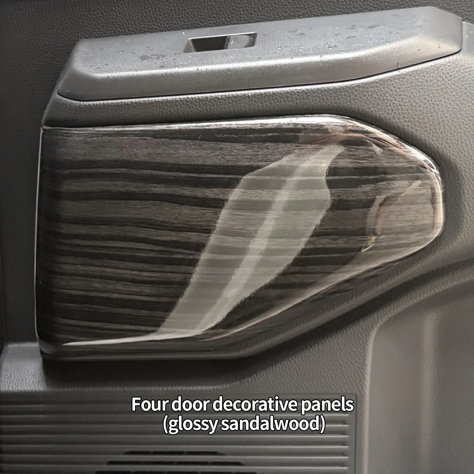 For Toyota Land Cruiser FJ 2026 Car Four Doors Decorative Panels Car Door Inner Protection Plate Anti-Scratch Trim Modification detail image 3