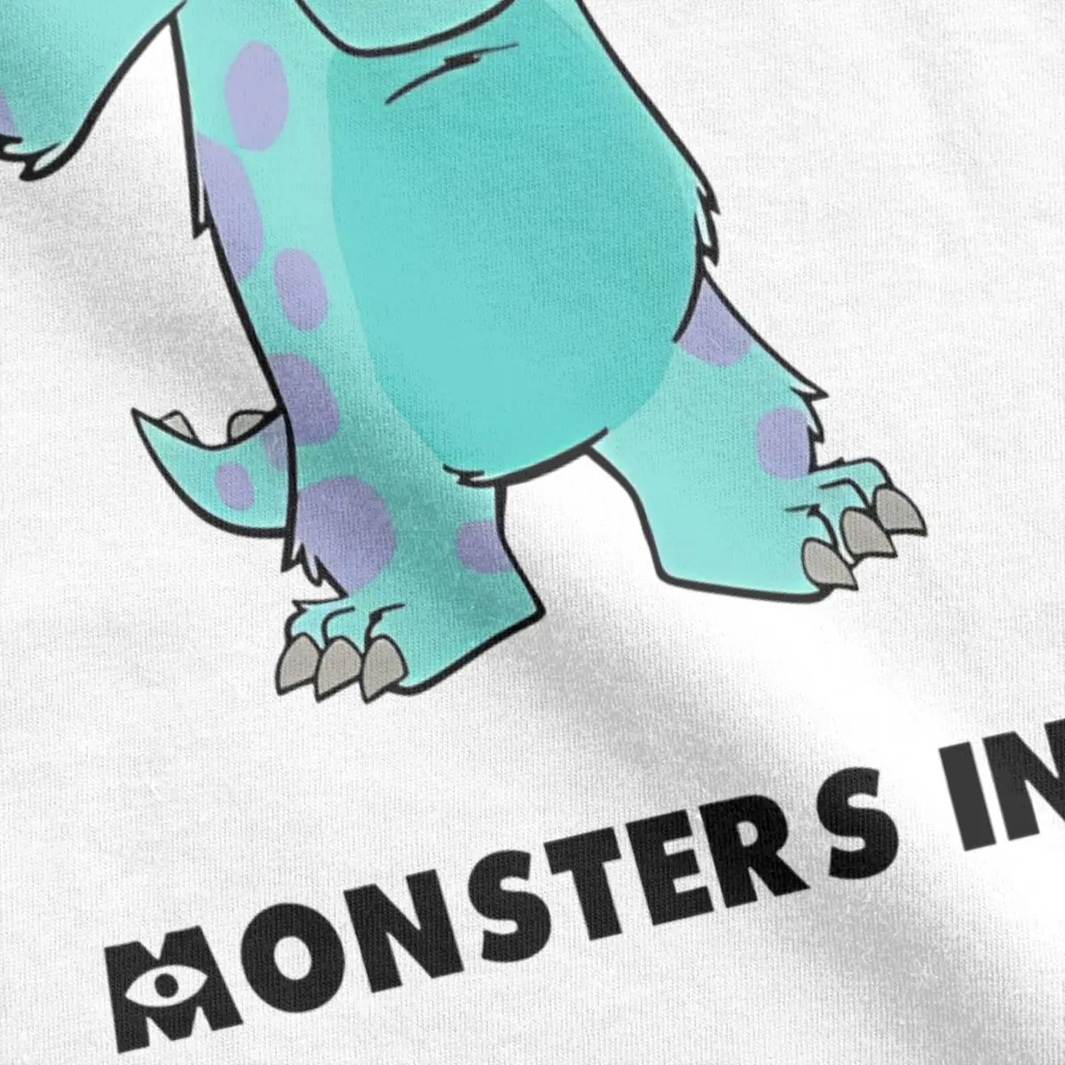 Monsters Inc T Shirt 2025 Summer sullivan Y2K Retro T Shirts Dropshipping Loose Hippie Tee Shirt For Couple Printed Top Tees