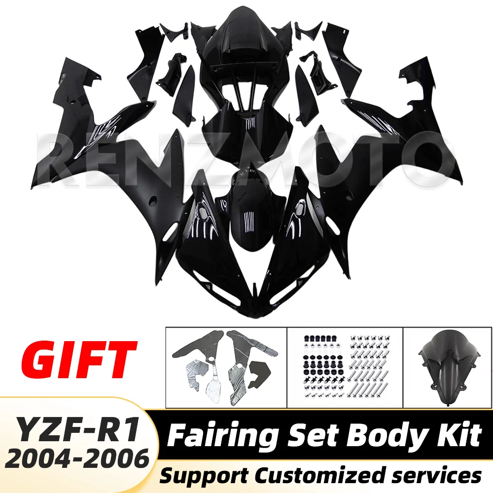 

YZF-R1 2004 2006 для YAMAHA YZF R1 2004-2006, обтекатель Moto YZFR1, комплект кузова, украшение, пластиковая защитная пластина, аксессуары, корпус 01