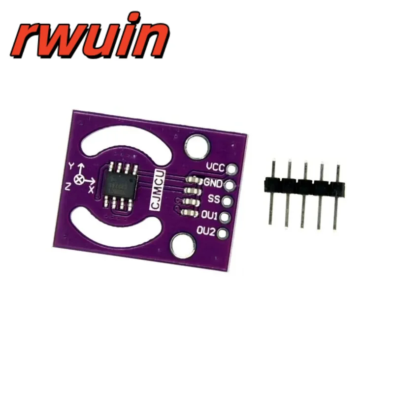 mcu-93-mlx90333-3d-handle-joystick-sensor-modulo-interface-spi-de-posicao-absoluta-para-arduino