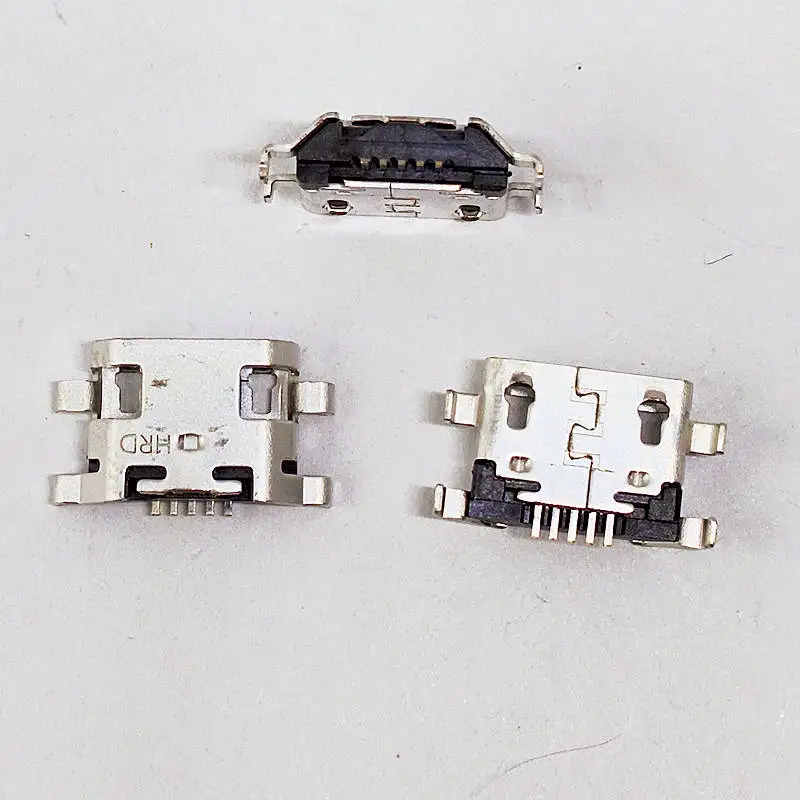 50-100 sztuk dla Motorola Moto E6 E7 Plus XT2025 E7Plus XT2081 E6Plus Micro USB ładowarka stacja dokująca do ładowania złącze Jack wtyczka