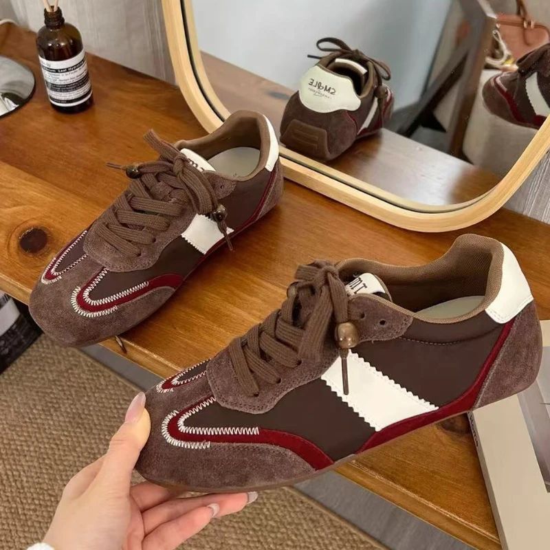 Style Meets Comfort: A Review of the Color-Block Lace-Up Sneakers thumbnail