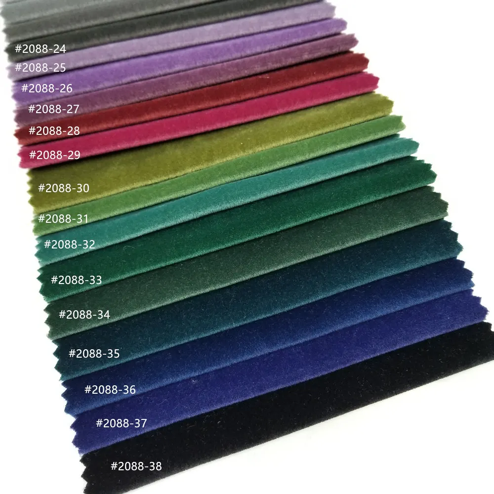 38 ألوان الصلبة عادي صبغ مملة كومة أريكة كرسي القماش الستائر المخملية المفروشات النسيج 140 سنتيمتر عرض بيع بواسطة متر #4