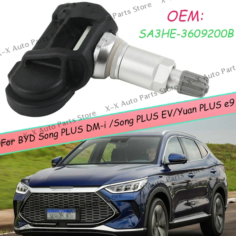 

Для BYD Song PLUS DM-i/Song PLUS EV/Yuan PLUS e9 OEM SA3HE-3609200B модуль контроля давления в шинах, датчик клапана