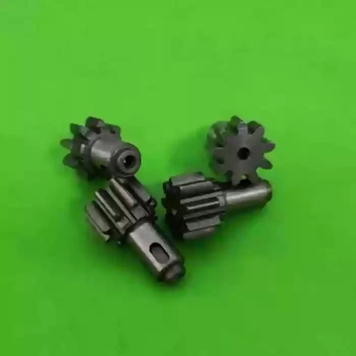 1.5Module 9T Carbon Steel Long Pinion Shaft, Small Module DIY Gears