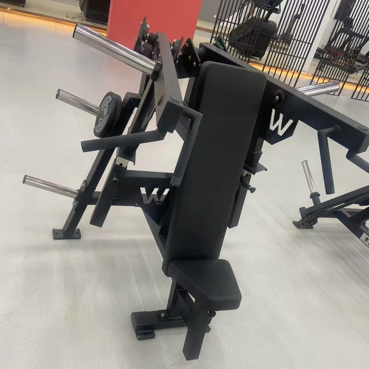 

Steel Plate Loaded Gym Strength Trainer Seated Shoulder Push Machine