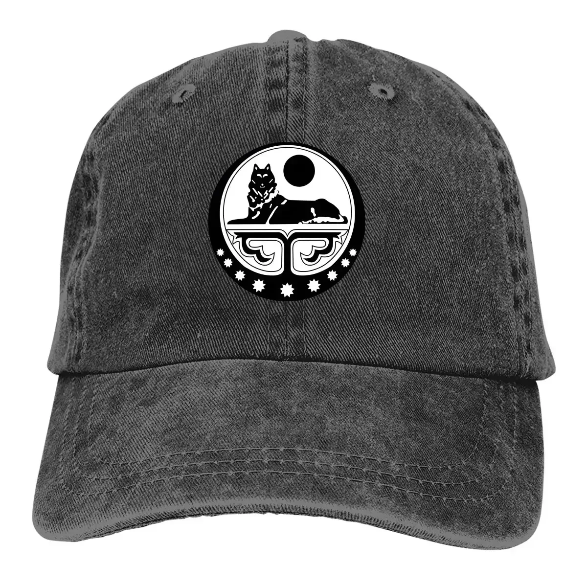 

Chechen Wolf Baseball Caps Peaked Cap CHECHNYA Chechen Sun Shade Hats for Men