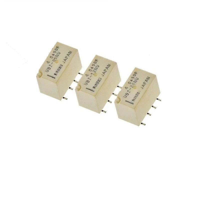 10pcs ub2-5nu ub2-12nu ub2-24nu for nec signal relay 8 pins 1a two groups conversion