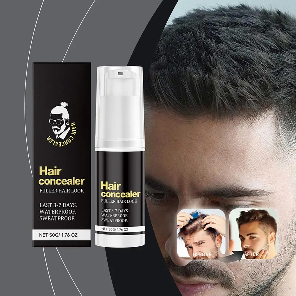 

Hairline Concealer Spray Natural Hair Thickening Fibers for Thinning Hair Waterproof Hair Powder for Men Women Hair Concealer