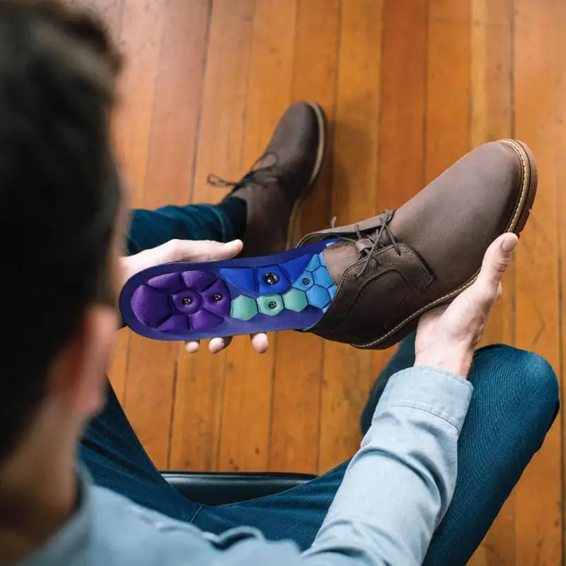 Medical Magnetic Therapy Sports Insoles Massage Foot Weight Loss Slimming Acupressure Insole Anti-fatigue Health Care Shoe Pads