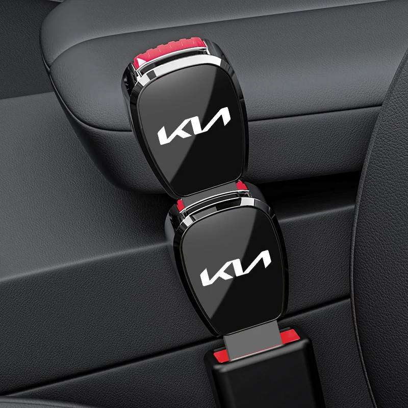 Extensor de clip para cinturón de seguridad de coche, accesorios de hebilla de bloqueo de cinturón de seguridad para Kia KN Sportage Niro Rio Stinger Sonet Ceed Picanto Soul