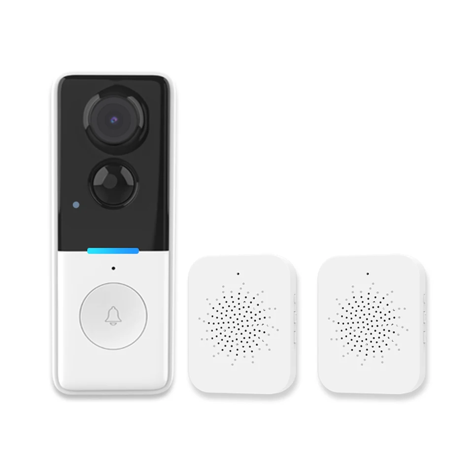 Smart Video Doorbell with Remote Control and Wake-up Feature