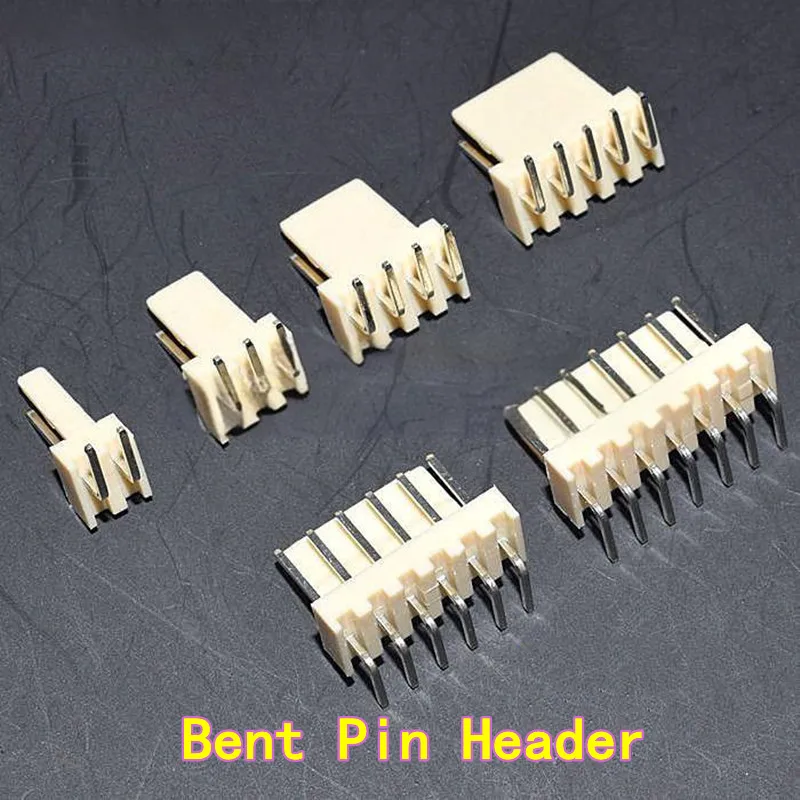 10 sets Complete Set: KF2510-2/3/4/5/6/8/10-12P 2.54mm Pitch, Straight/Right-Angle Pin Header + Housing + Terminal