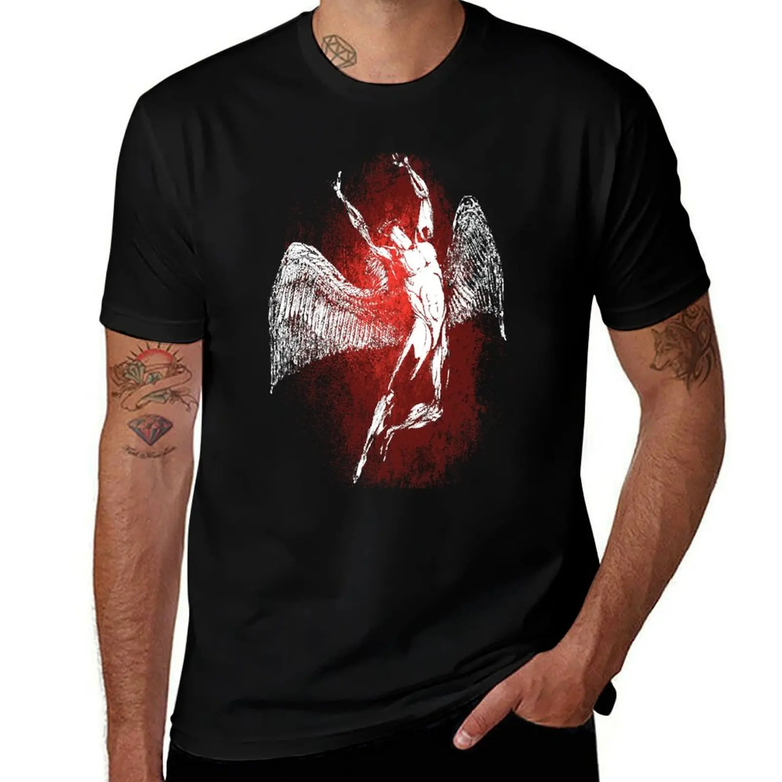 1 Red variation icarus zeppelin tour best 1 trending T-Shirt anime clothes basketball graphic tees anime compression shirt men