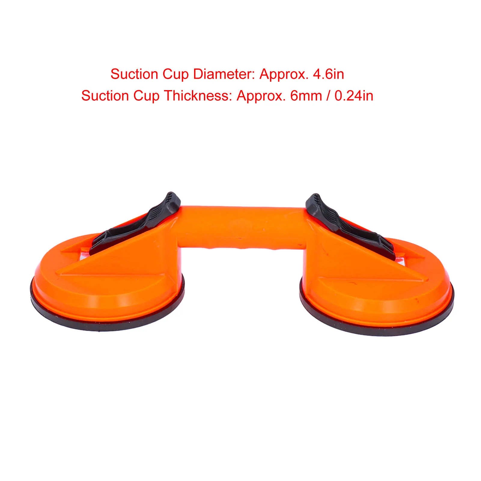 Double Headed Plastic Lifter Suction Cup for Glass Tiles Mirror Granite Lifting Dent Remover Home Handling Tools