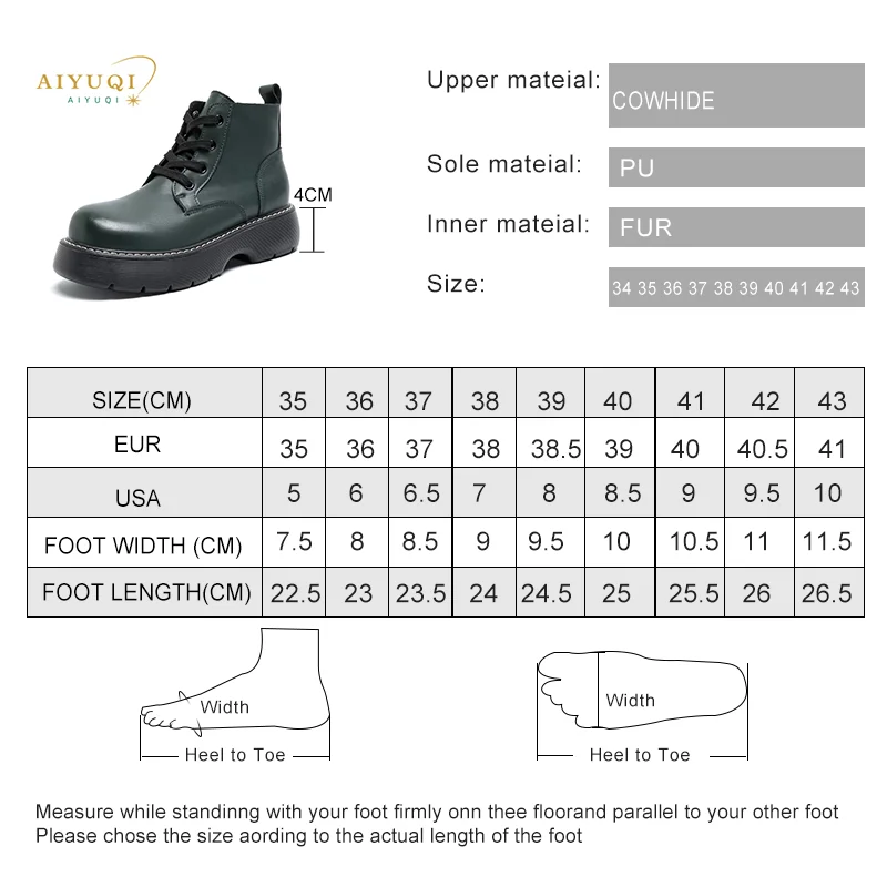 AIYUQI Women Ankle Boots 2024 Winter Latest British Style Big Drape Women Short Boots Fashion Lace-Up Women Marton Boots