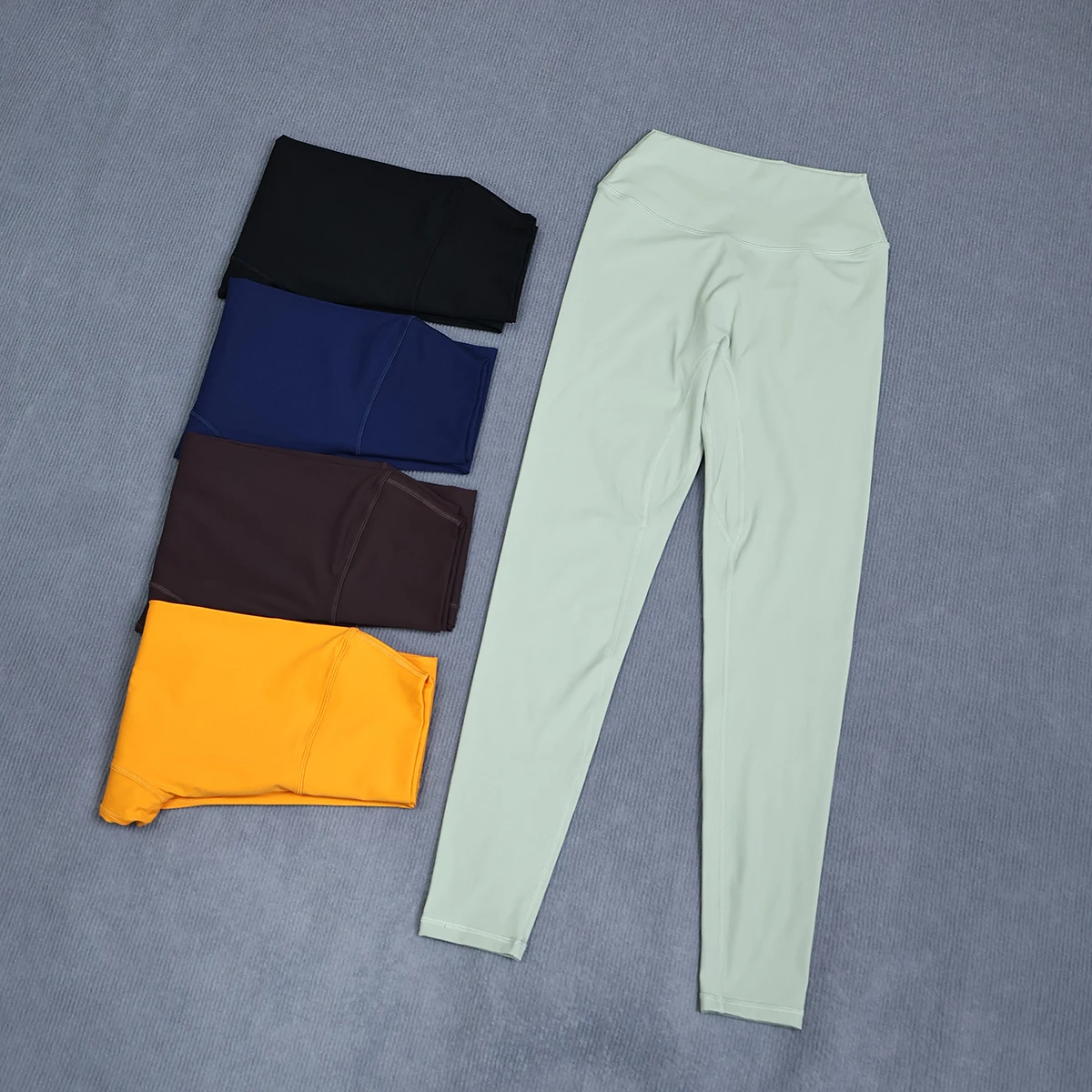 Damen-Sommer-Yogahose mit hoher Taille, Damen-Radhose, schnelltrocknende, atmungsaktive Leggings, ideal zum Laufen und Radfahren. – Detail 26