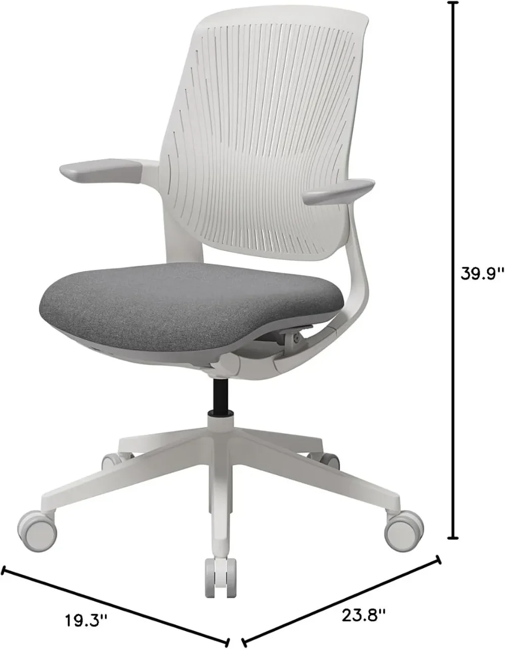 Petite Ergonomic Office Chair : Home Office Desk Chair for Petite Women (4' 9