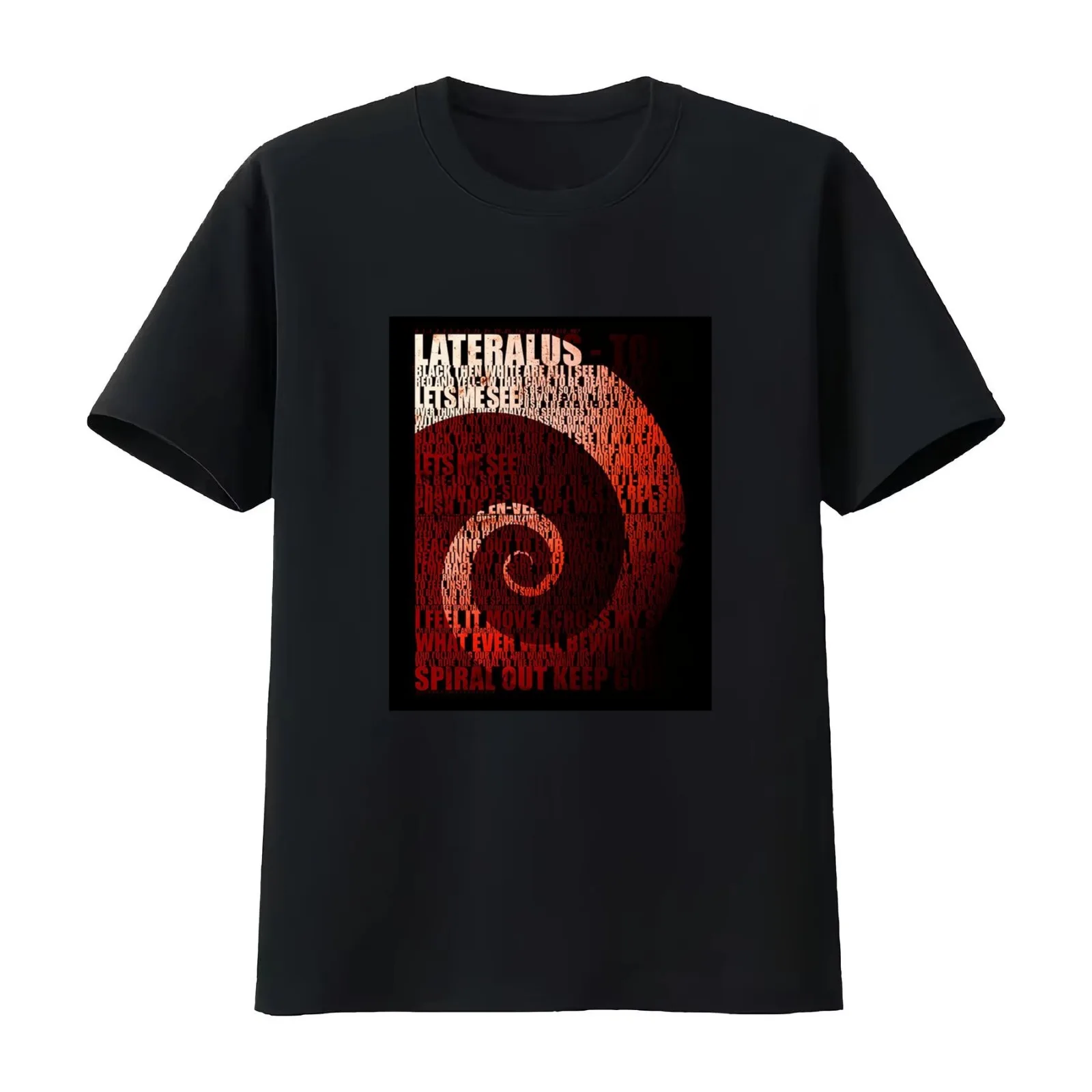best trending product lateralus T-Shirt Summer Casual Cotton Tee Oversized Streetwear Tops Vintage Graphic Print 100% Cotton