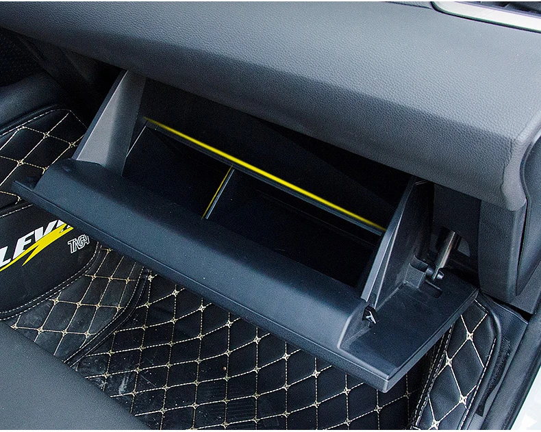Für Toyota Corolla E210 2019 2020 2021 2022 2023 2024 2025 Hybrid ABS Auto Beifahrer-Handschuhfach Armlehnen-Einsatz Trennwand Aufbewahrungsbox – Detail 2