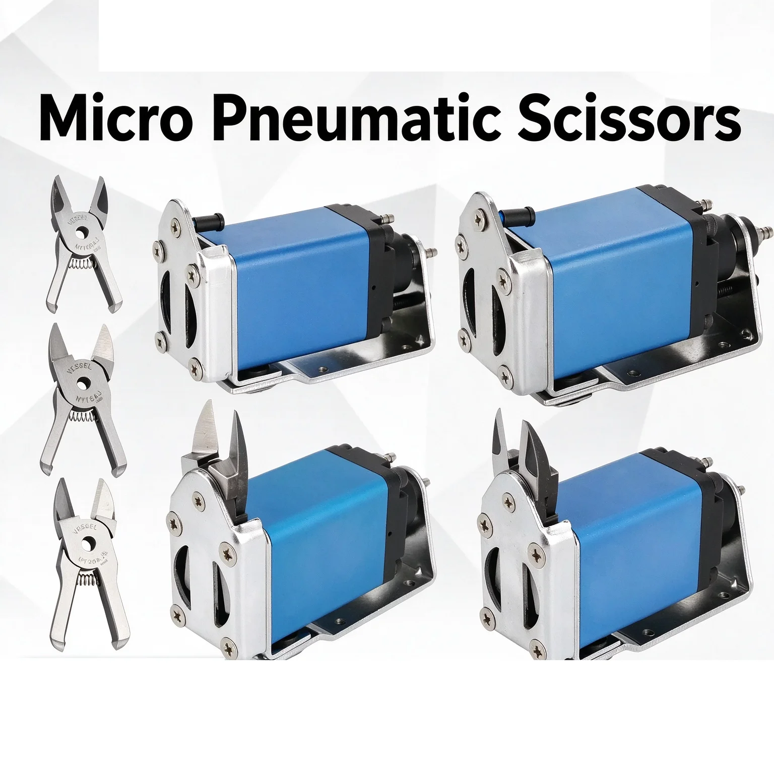 Pneumatic GT-NY10 Air Nippers Precision Cutting Shears for Metal & Plastic NY10AJ NY10AJL Sprue Cutter Automation Tool