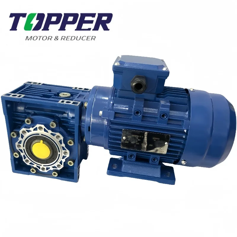 

Adjustable Speed Reducers RV063 075 2 1.5KW AC Motor with Worm Gear for RV063 075 2 1.5KW AC Motor Worm Gear Reducer Small