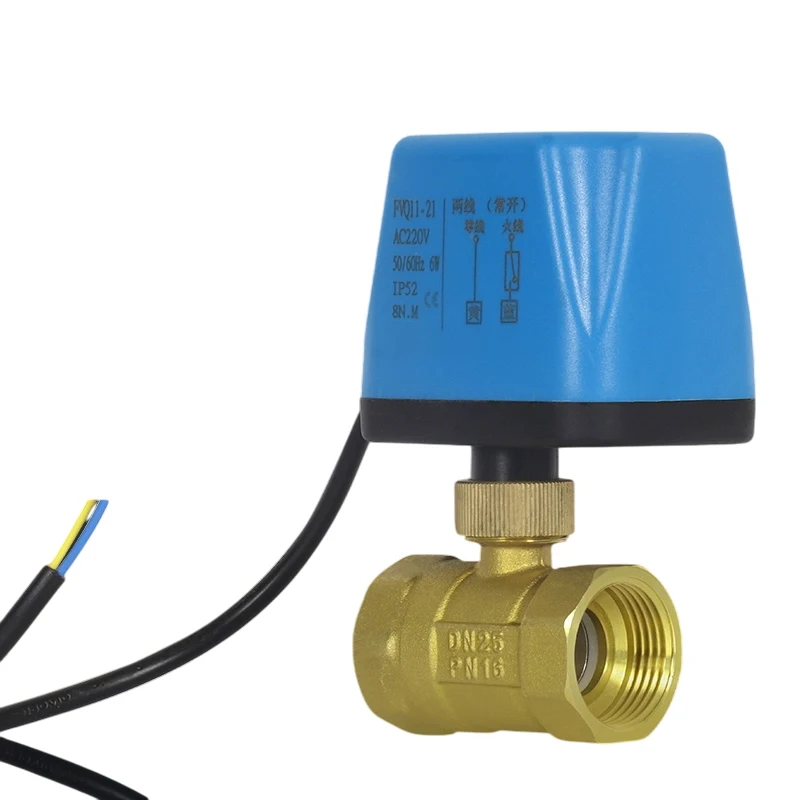 Brass Electric Ball Valve DN15 1/2