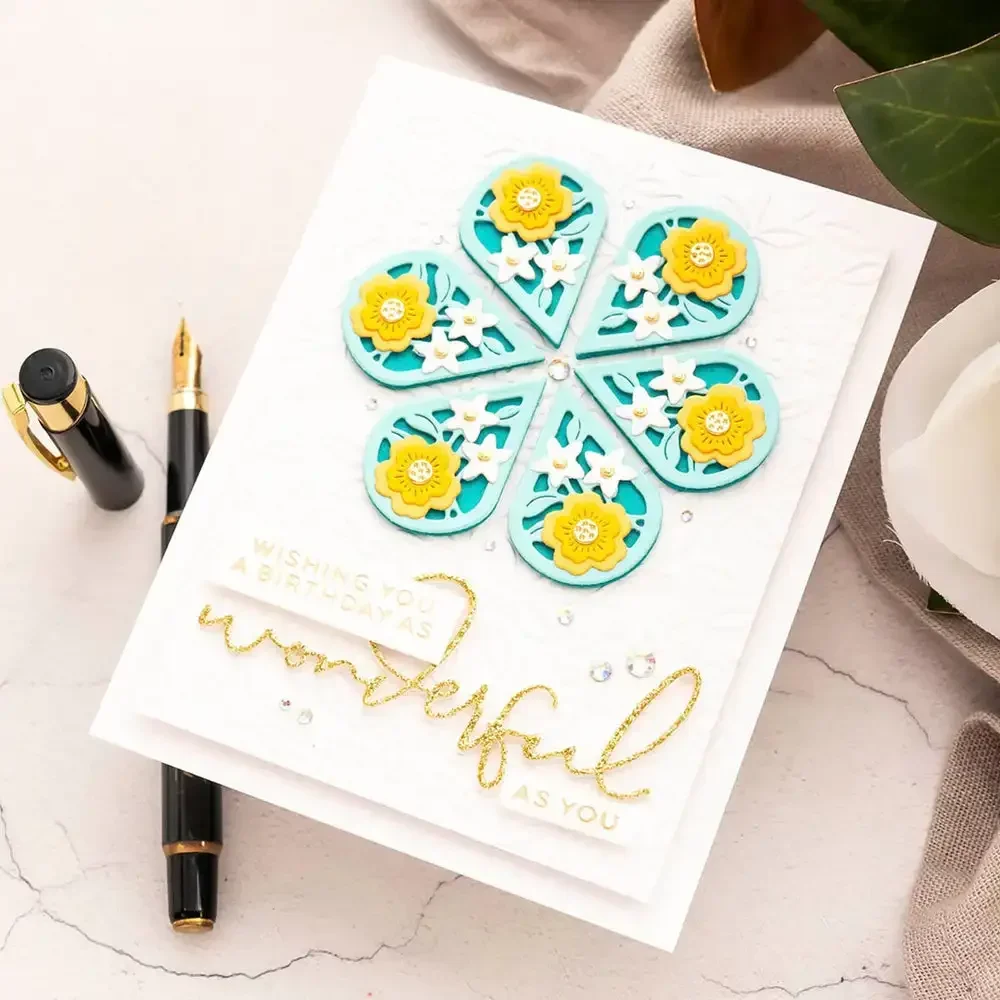 Garden Floral Tools Collection Metal Cutting Dies Press Plate for DIY Scrapbook Craft Decoration Embossing Template Supplies view 3