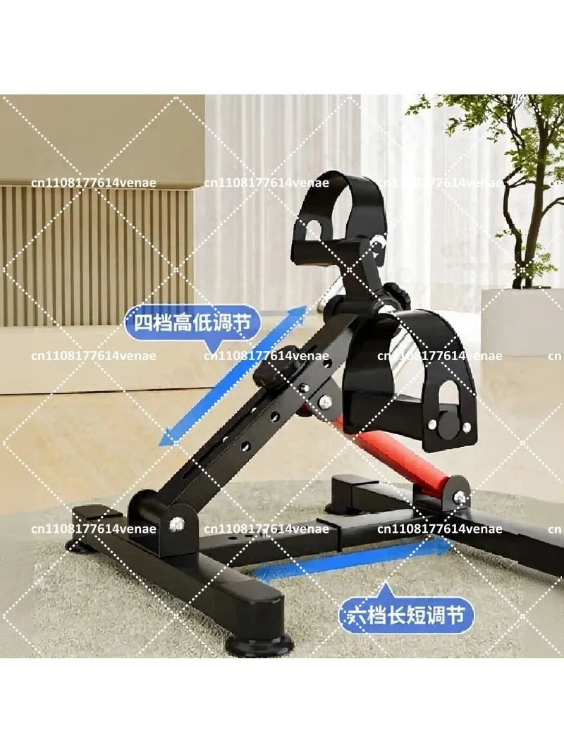Foldable Mini Exercise Bike Pedal Exerciser for Home Leg Workout Senior Fitness Portable Equipment