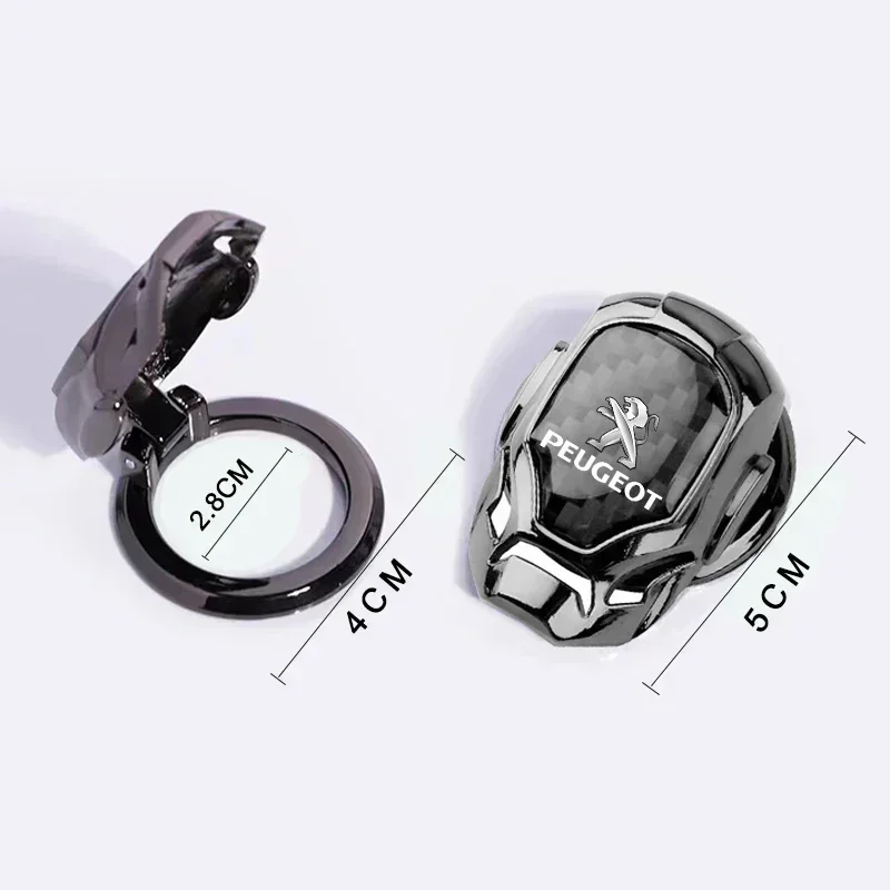 Car One-Click Start Buttons Protective Cover Decoration For Peugeot 407 508 2008 5008 307 308 3008 206 207 208 107 106 205 4008