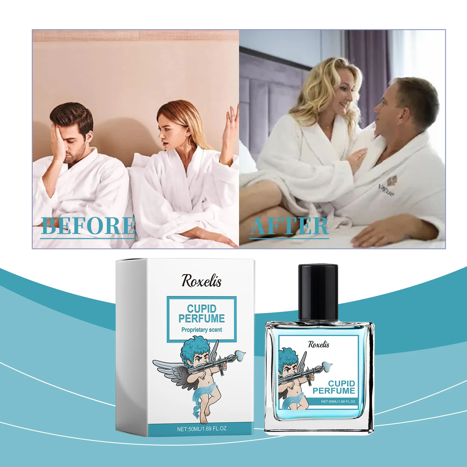 

Gulon Cupid Pheromone Perfume Spray Is Gentle and Elegant, Keeping Fragrance, Portable Lovers, Dating Atmosphere, Perfume