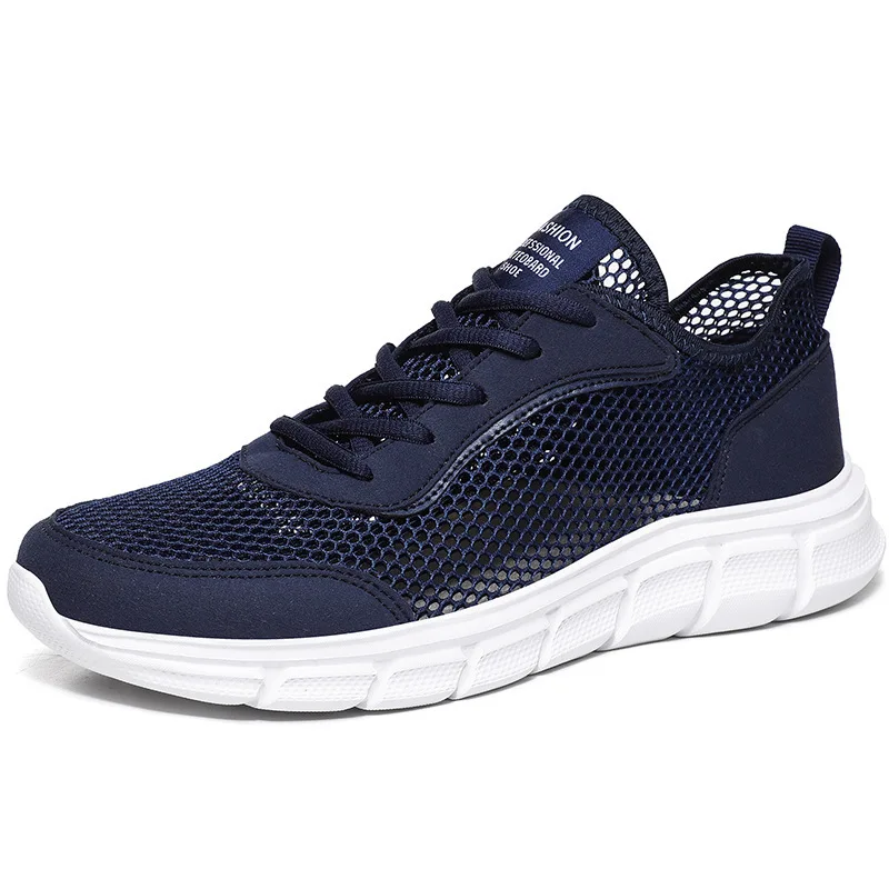 

Men Casual Sport Shoes Light Sneakers for Men's Summer Outdoor Breathable Mesh Black Running Shoes Athletic Jogging Tennis Shoes