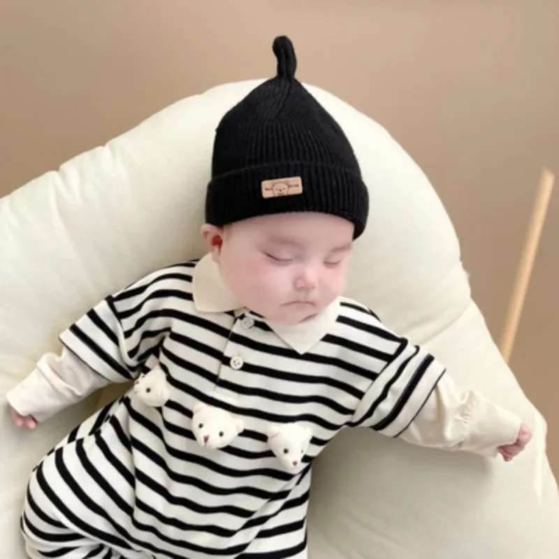 2024 Baby Clothes Button Cotton Cover All Newborn Boys Jumpsuit New Born Bebe Items Girls Outfit 0-18Months Cute Bear Rompers