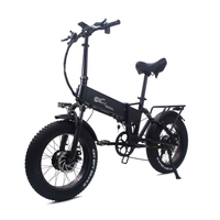 CMACEWHEEL RX20 MAX Dual 750W 48V 17Ah Motor 40-45km/h Electric Bike 20Inches Fat Tire Hydraulic Brake