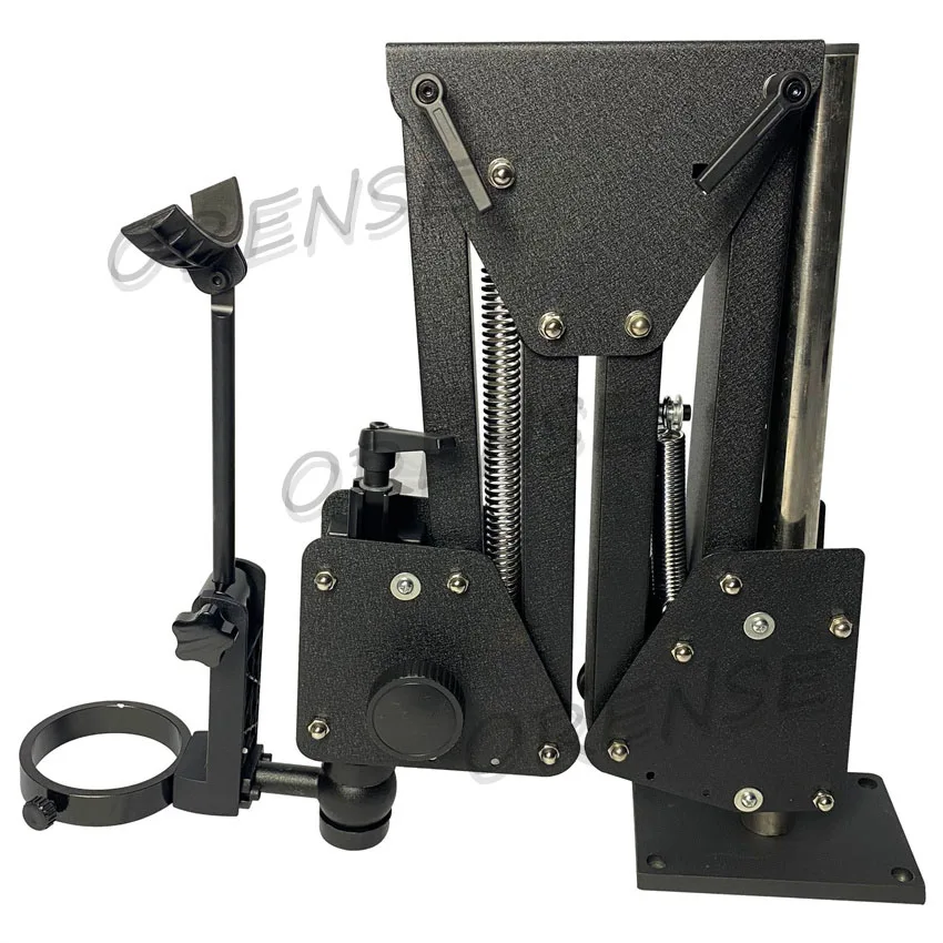 Picture 6: Flexible Stand Stereo Acrobat Microscope Stand for Jewelry Setting Jewelry Tools Supporting Magnifier Bracket Diameter 77/85mm
