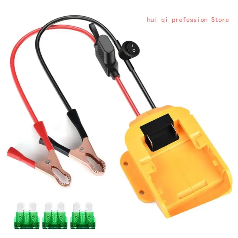 Lightweight Emergency Battery Jump Starter for Multiple Vehicles with Cables