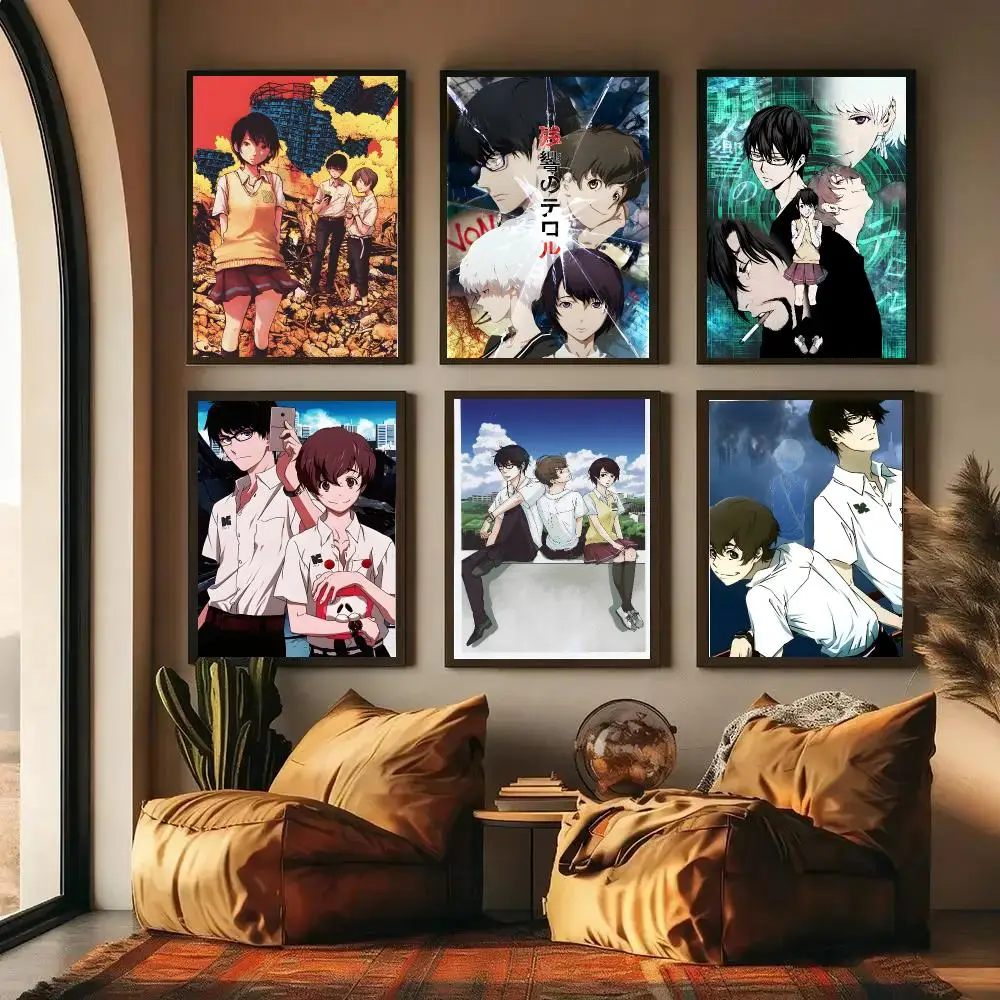 T-Terror I-in R-Resonance Poster High-definition Waterproof Poster Stickers, Suitable For Bedroom, Living Room, Home Decoration
